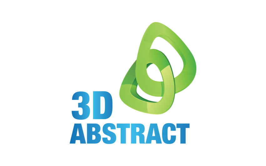 3D ABSTRACT logo