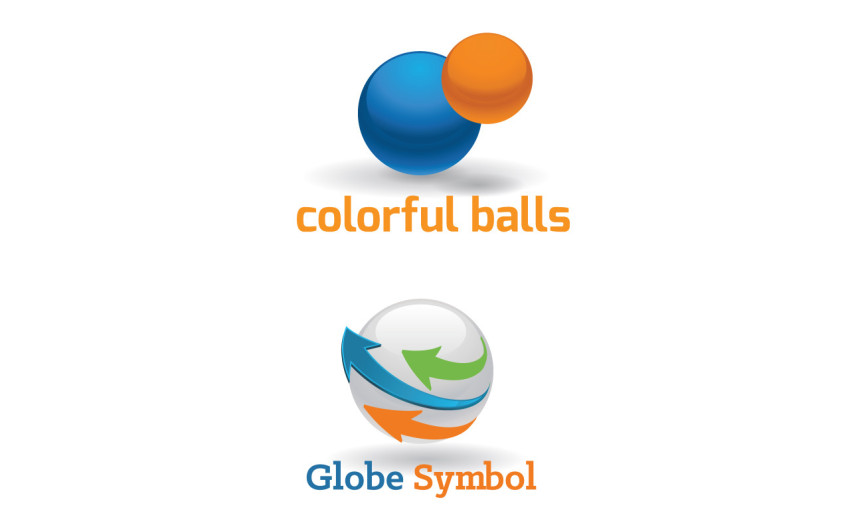 Globe balls logo