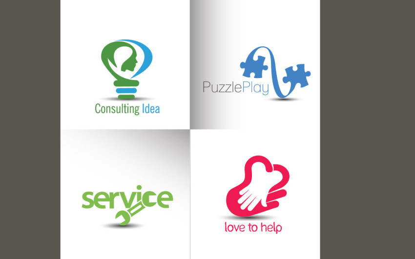 service idea help logo