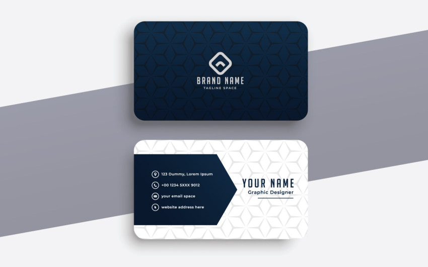 brand business card design