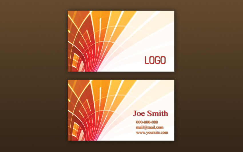 business card design