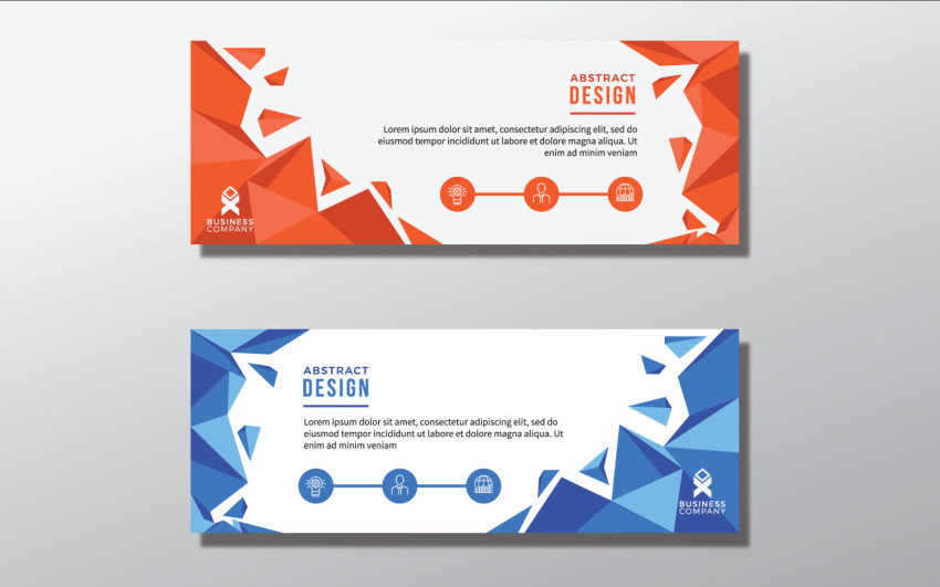 Abstract Banner  design