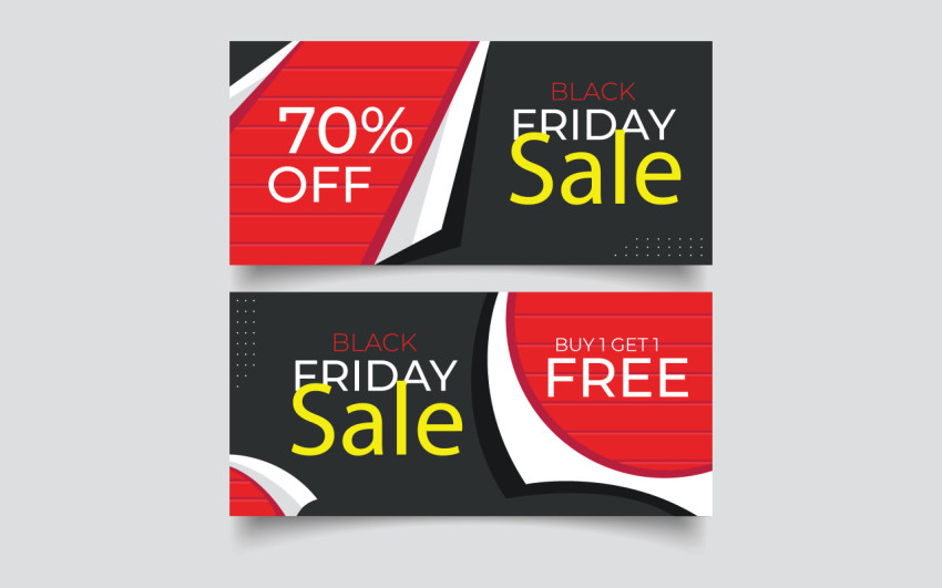 Friday free banner design