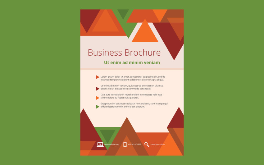 Business Brochure tamplet design