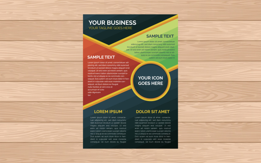 Simple Business flayer design